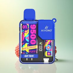 Aivono Aim Tank 9500 Blaubeere mit 650mAh LCD
