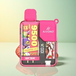 Aivono Aim Tank 9500 Erdbeereis 18ml 650mAh 5% Nikotin
