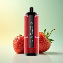 Al Fakher Crown Bar 15K Hypermax Erdbeer-Punsch mit 6mg Nikotin und 600mAh