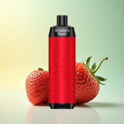 Al Fakher Crown Bar 8000 Crystal Erdbeer-Stoß mit 5mg Nikotin und 600mAh